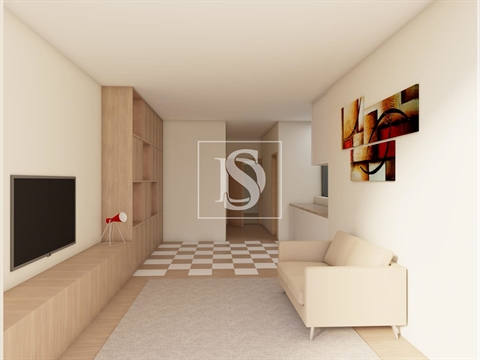 Apartamento T3 em Braga (São Vicente), num prédio reabilitado